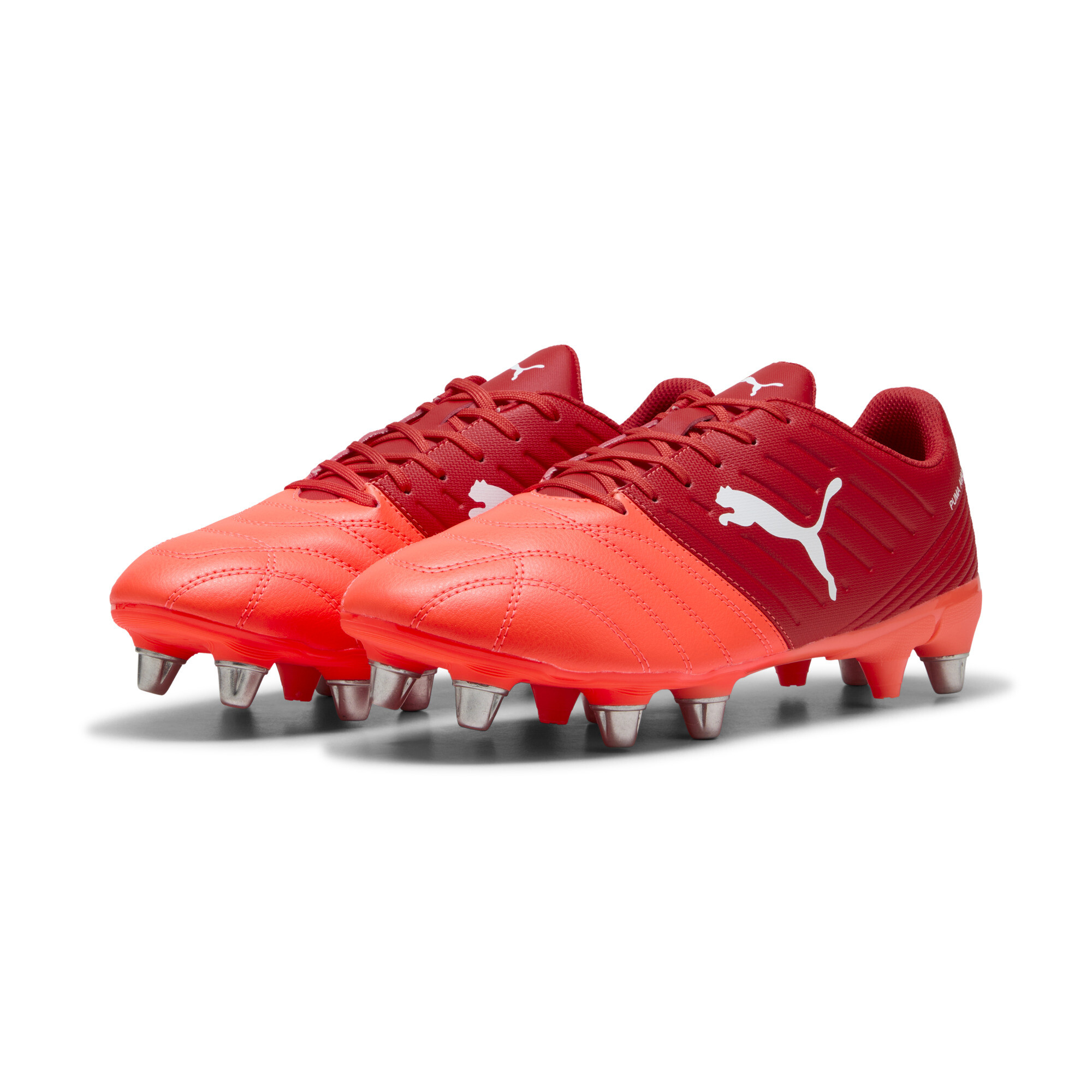 PUMA Avant rugbyschoenen voor Heren, Rood/Wit, Maat 47 thumbnail 6