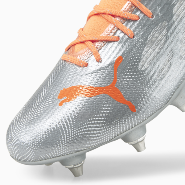 ULTRA 1.4 MxSG Football Boots Unisex, Diamond Silver-Neon Citrus, large-ZAF