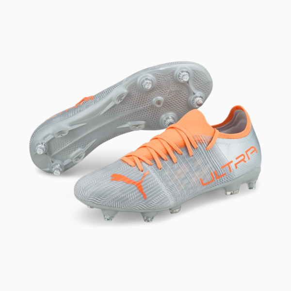ULTRA 3.4 MxSG Men's Football Boots, Diamond Silver-Neon Citrus, large-ZAF