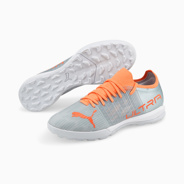 ULTRA 3.4 TT Men's Football Boots, Diamond Silver-Neon Citrus, large-ZAF