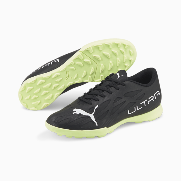 ULTRA 4.4 TT Men's Football Boots, Puma Black-Puma White-Fizzy Light, large-ZAF
