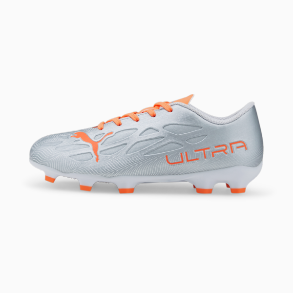ULTRA 4.4 FG/AG Youth Football Boots, Diamond Silver-Neon Citrus, large-ZAF