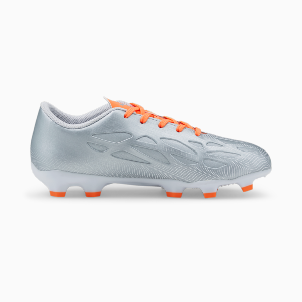ULTRA 4.4 FG/AG Youth Football Boots, Diamond Silver-Neon Citrus, large-ZAF