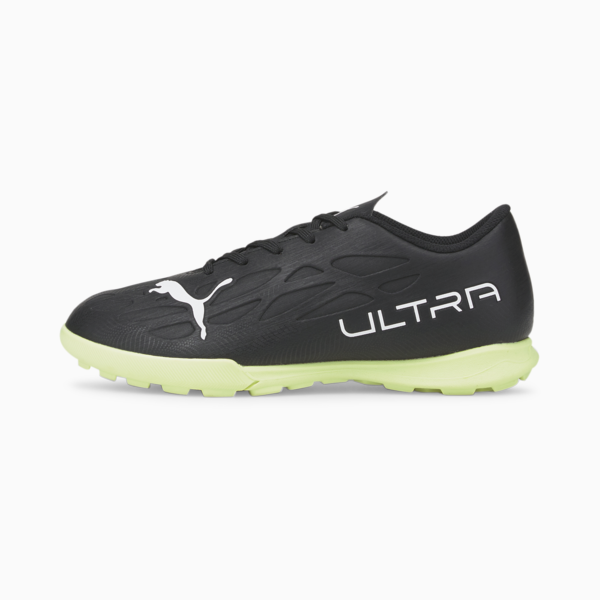 ULTRA 4.4 TT Youth Football Boots, Puma Black-Puma White-Fizzy Light, large-ZAF