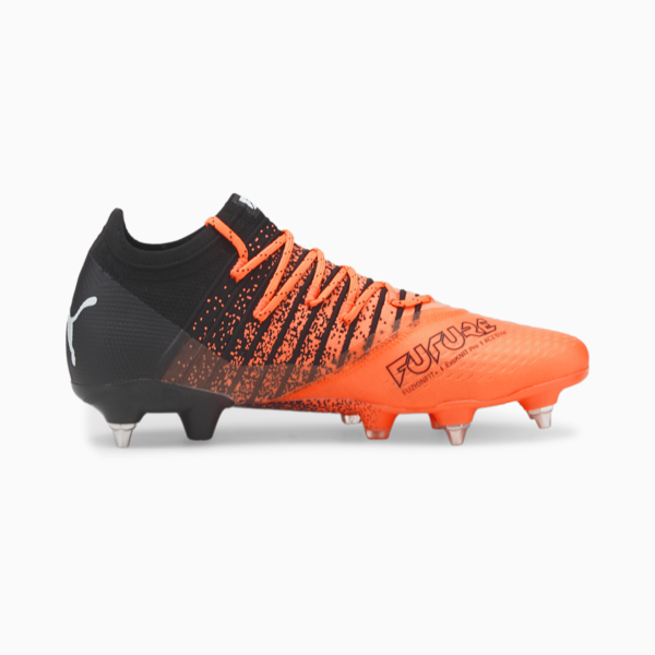 FUTURE 1.3 MxSG Men's Football Boots, Neon Citrus-Puma Black-Puma White, large-ZAF