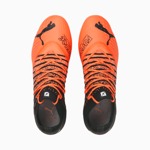 FUTURE 1.3 FG/AG Men's Football Boots, Neon Citrus-Puma Black-Puma White, large-ZAF