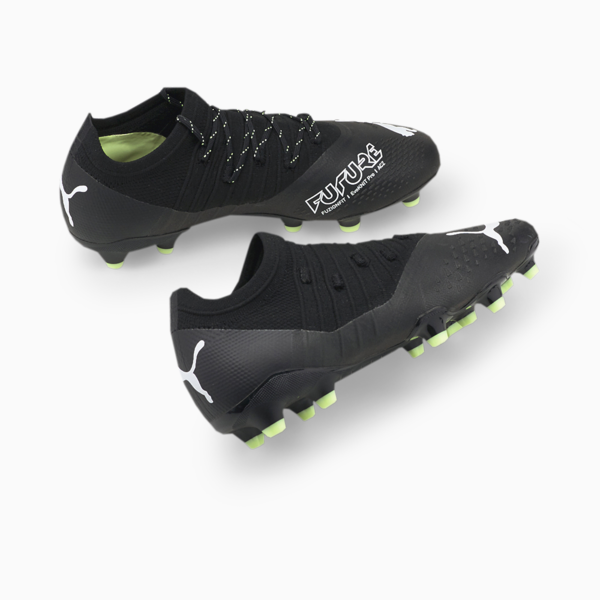 FUTURE 2.3 FG/AG Men's Football Boots, Puma Black-Puma White-Fizzy Light, large-ZAF