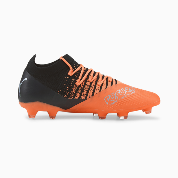 FUTURE 3.3 FG/AG Men's Football Boots, Neon Citrus-Diamond Silver-Puma Black, large-ZAF