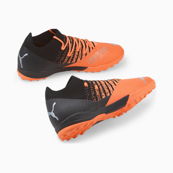 FUTURE 3.3 TT Men's Football Boots, Neon Citrus-Diamond Silver-Puma Black, large-ZAF