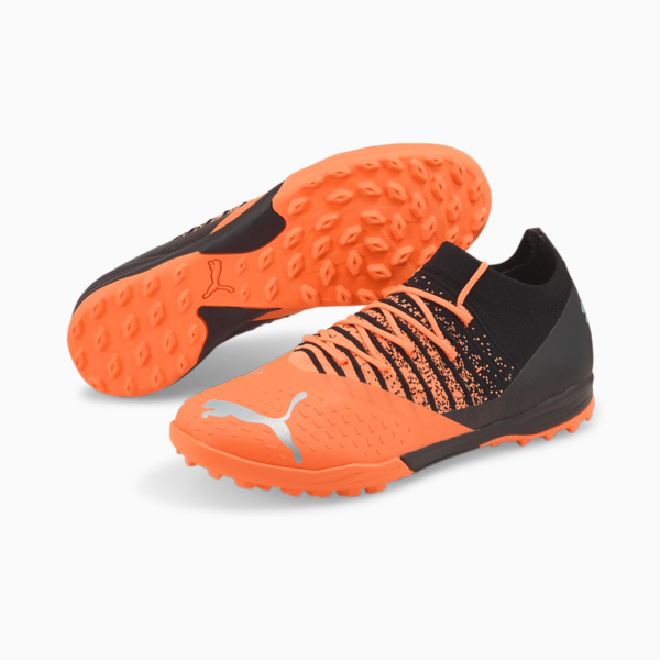FUTURE 3.3 TT Men's Football Boots, Neon Citrus-Diamond Silver-Puma Black, large-ZAF