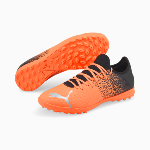 FUTURE 4.3 TT Men's Football Boots, Neon Citrus-Diamond Silver-Puma Black, large-ZAF