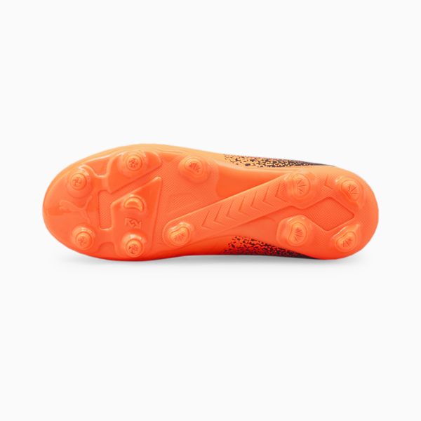 FUTURE 4.3 FG/AG Youth Football Boots, Neon Citrus-Diamond Silver-Puma Black, large-ZAF