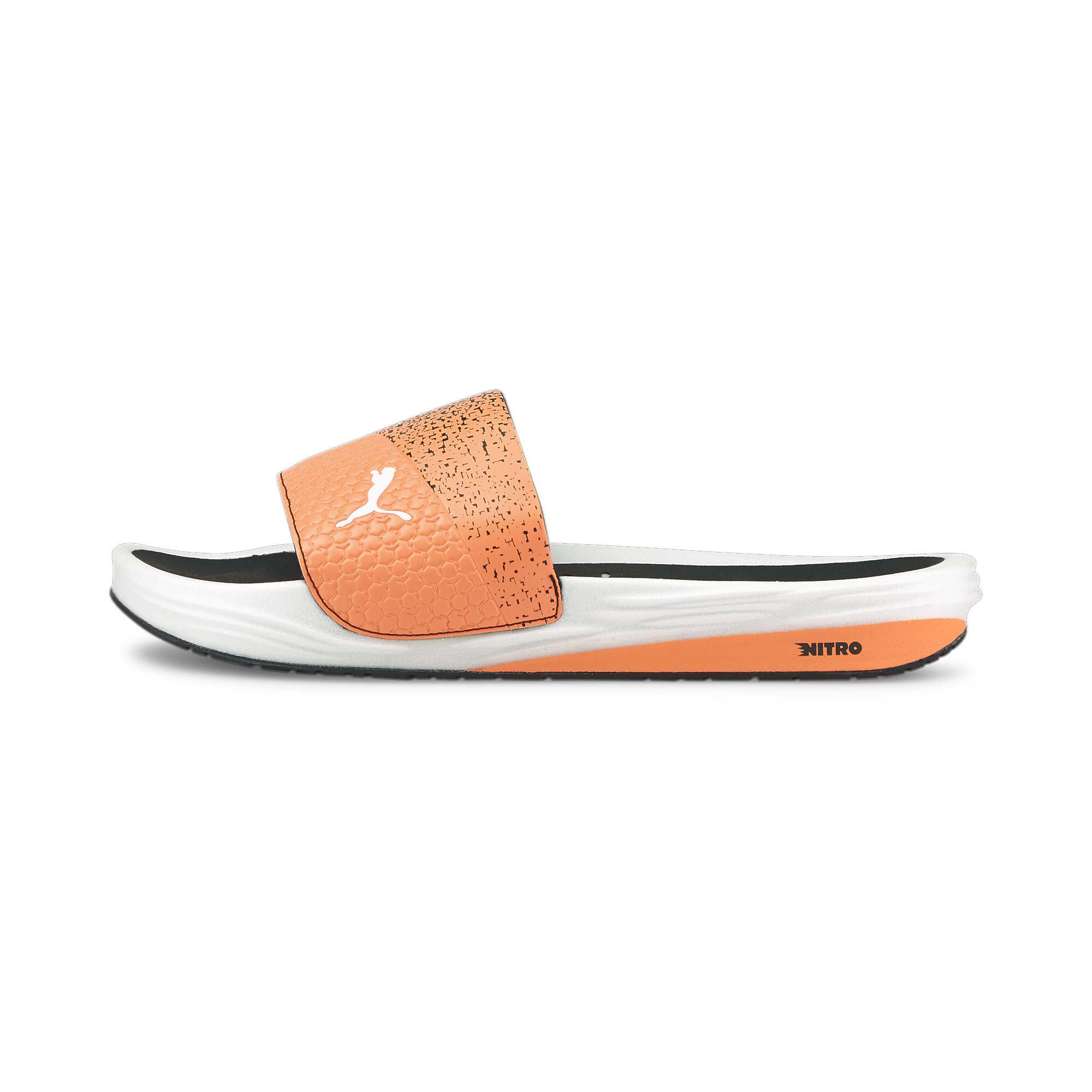 puma white flip flops mens