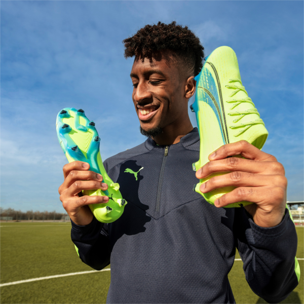 ULTRA Ultimate FG/AG Football Boots Unisex, Fizzy Light-Parisian Night-Blue Glimmer, large-ZAF