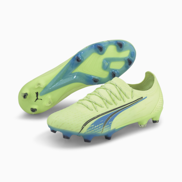 ULTRA Ultimate FG/AG Football Boots Unisex, Fizzy Light-Parisian Night-Blue Glimmer, large-ZAF