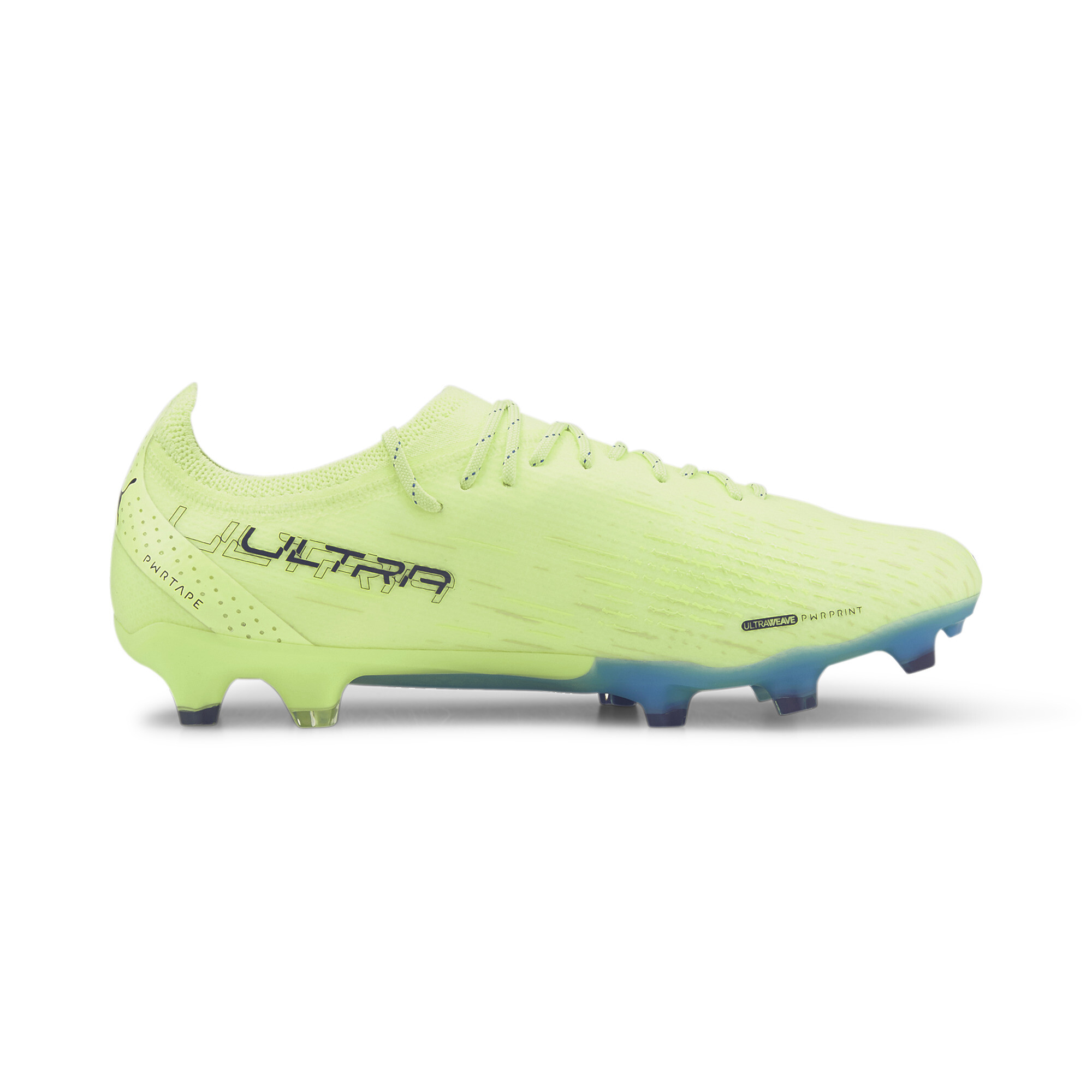 Men's PUMA ULTRA Ultimate FG/AG Football Boots In Yellow, Size EU 47