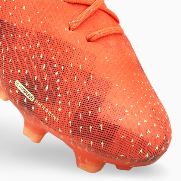 ULTRA Ultimate FG/AG Football Boots Unisex, Fiery Coral-Fizzy Light-Puma Black, large-ZAF