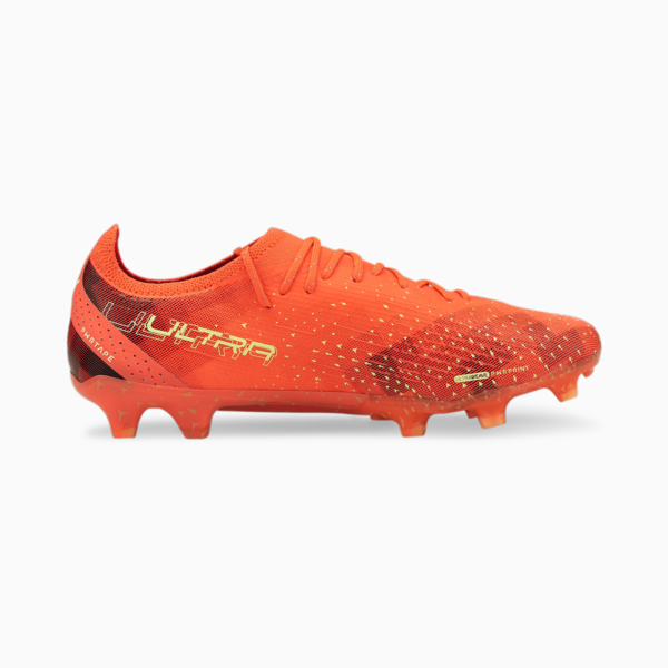 ULTRA Ultimate FG/AG Football Boots Unisex, Fiery Coral-Fizzy Light-Puma Black, large-ZAF