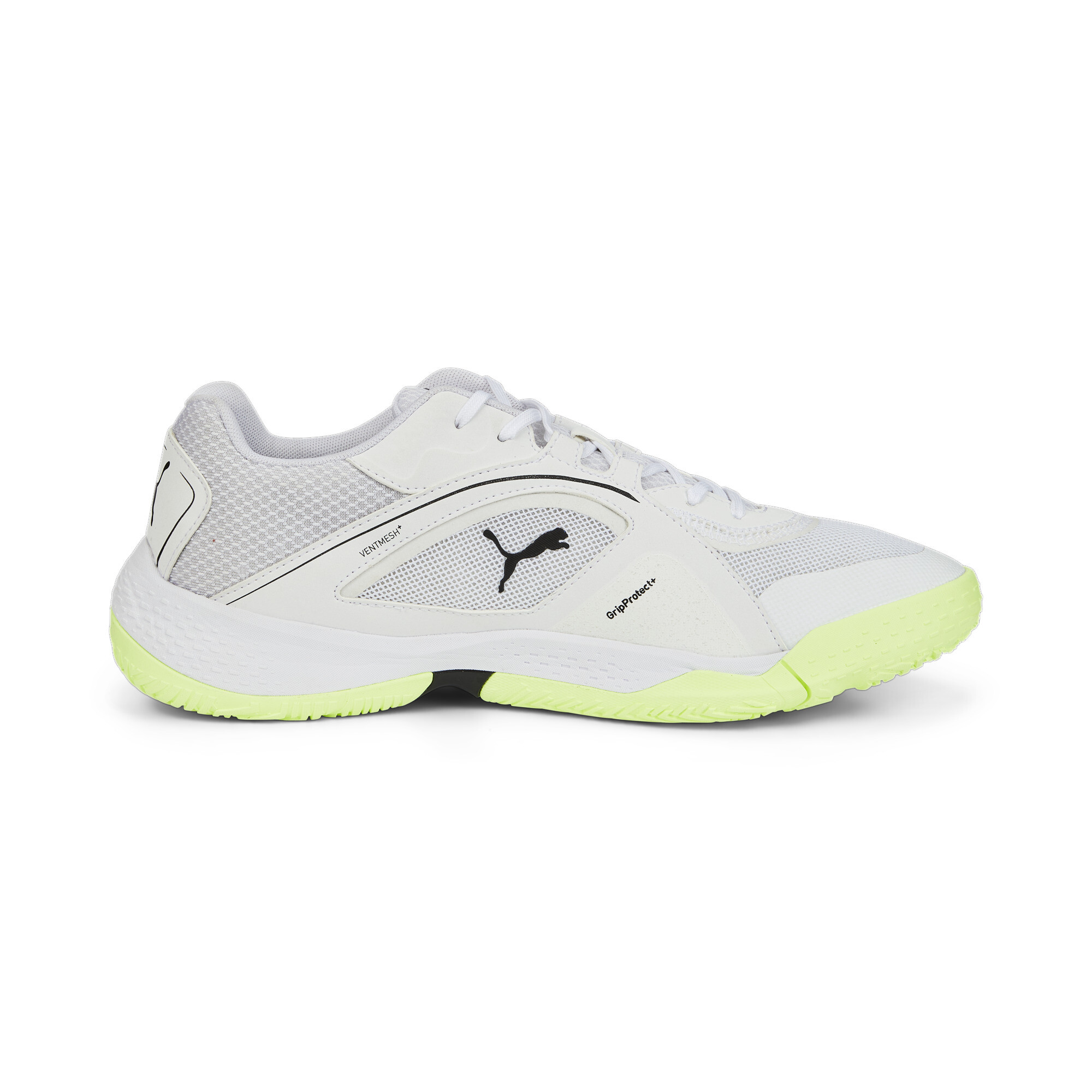 Men's Puma Solarstrike II Indoor Sports Shoes, White, Size 46, Shoes