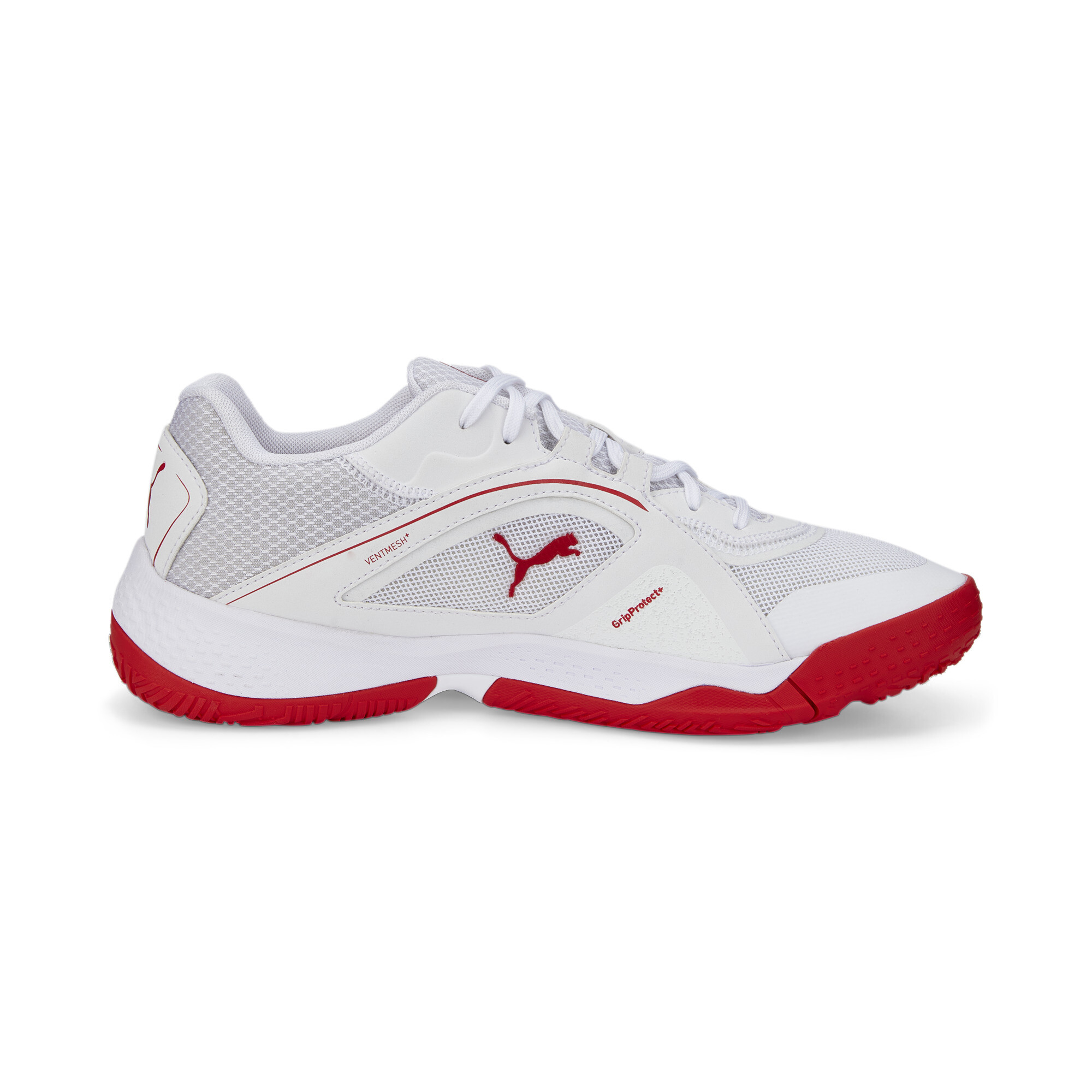 Men's Puma Solarstrike II Indoor Sports Shoes, White, Size 42.5, Shoes