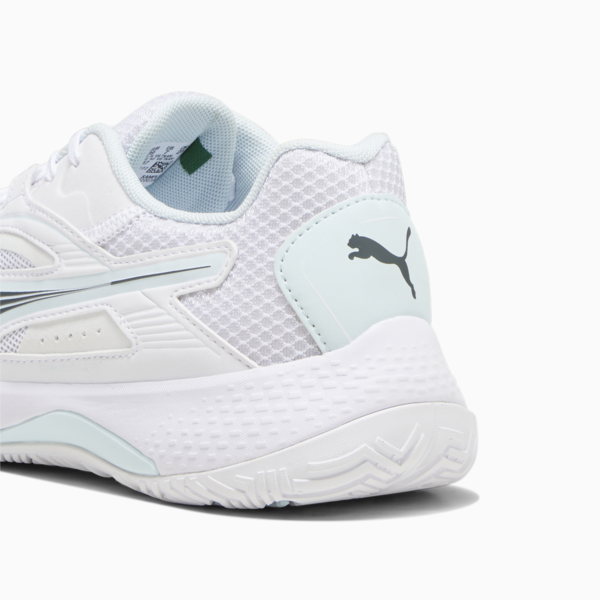 Solarstrike II Indoor Sports Shoes, Puma White-Shadow Gray-Nitro Blue, large-ZAF