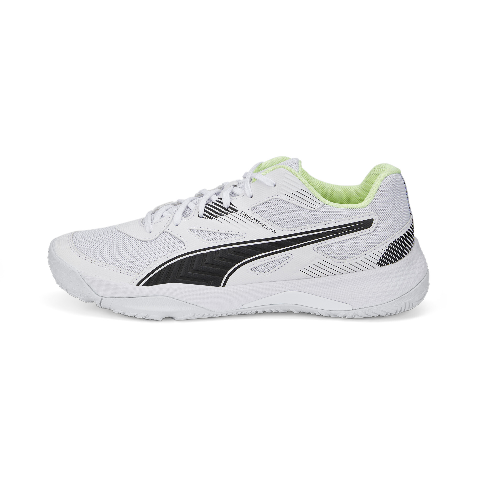 Men's Puma Solarflash II Indoor Sports Shoes, White, Size 45, Shoes