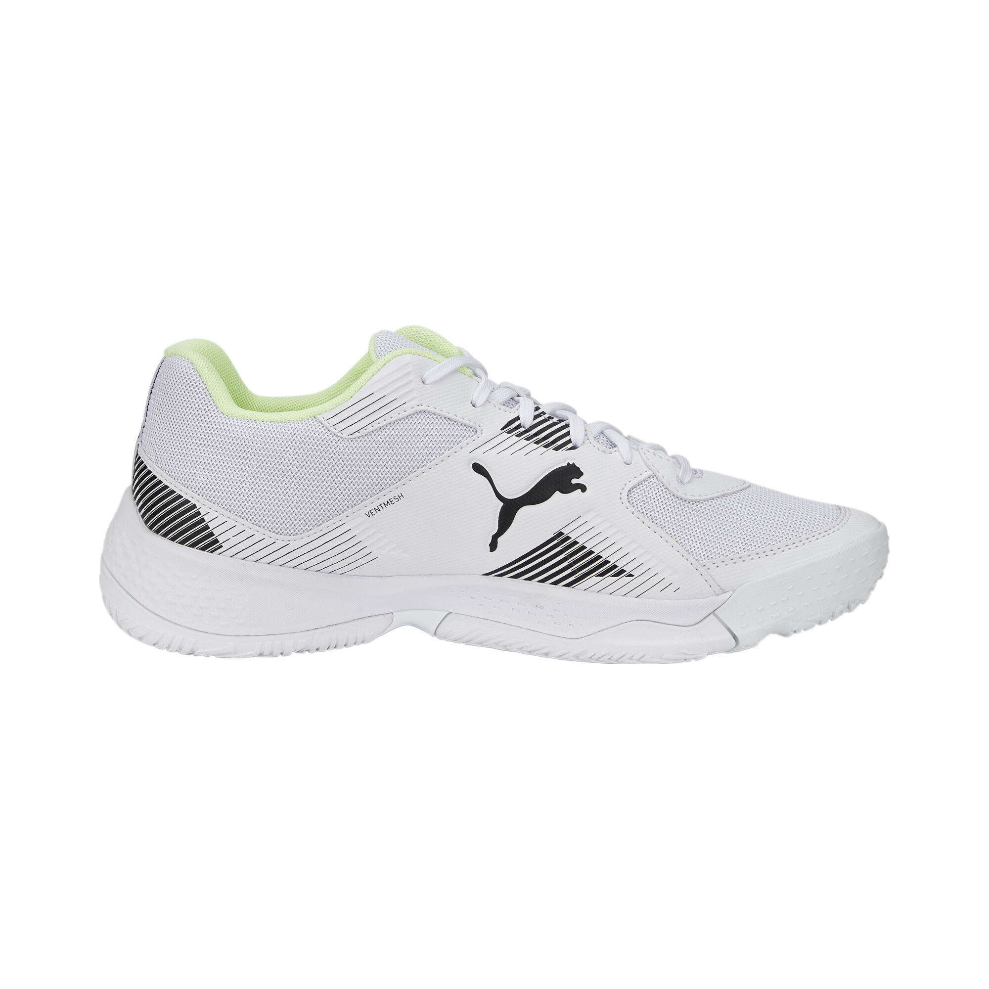 Men's Puma Solarflash II Indoor Sports Shoes, White, Size 45, Shoes