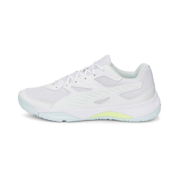 Puma white sports shoes discount