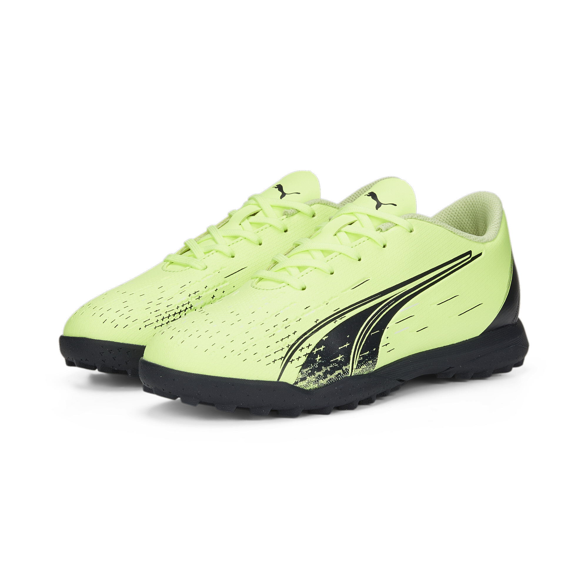 PUMA Ultra Play TT Football Boots Youth In Yellow, Size EU 35.5