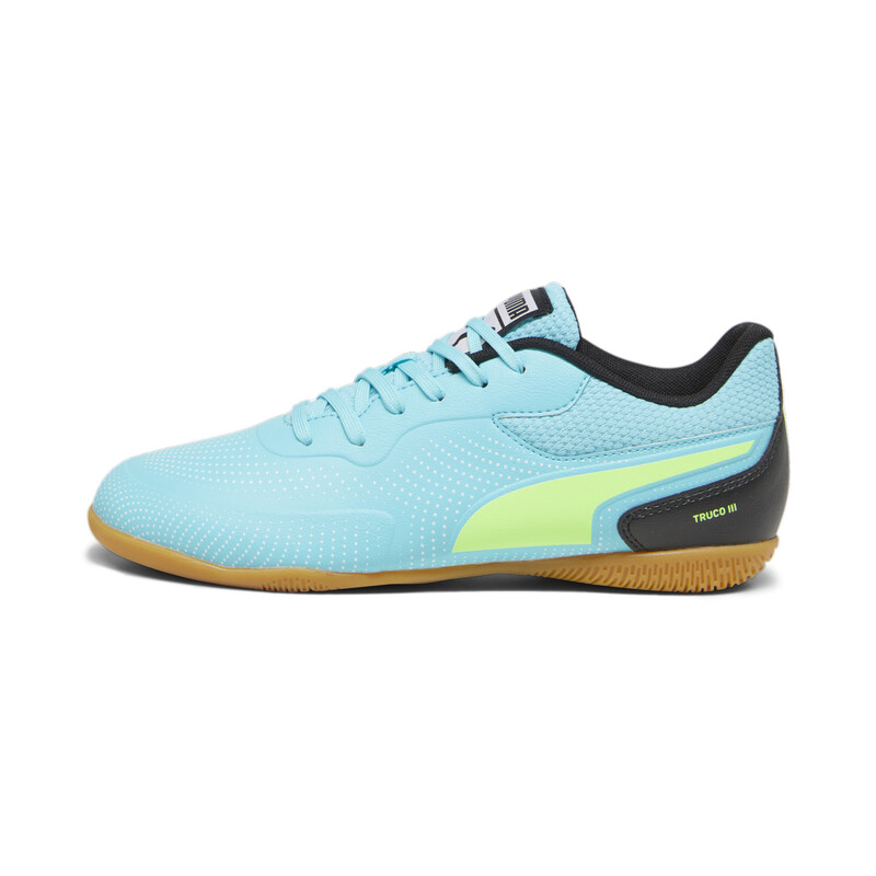 

PUMA TRUCO III Youth Indoor Sports Shoes, Black/gray/green