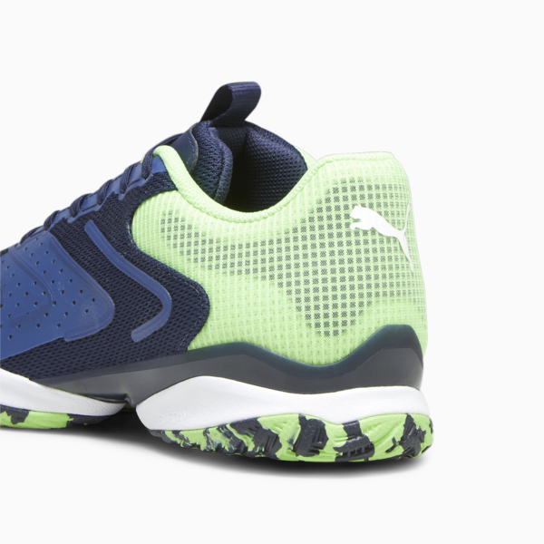 Solarattack RCT Padel Shoes, PUMA Navy-Fast Yellow-Puma White, large-ZAF