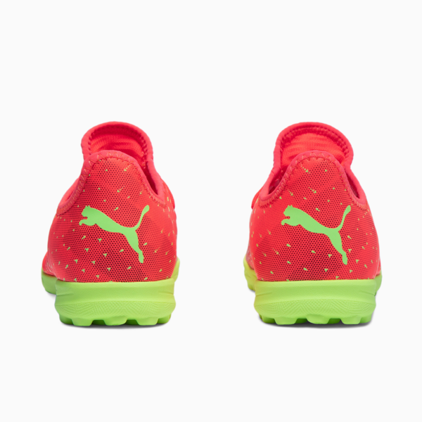 Tacos juveniles FUTURE 4.4 TT, Fiery Coral-Fizzy Light-Puma Black-Salmon, large-MEX