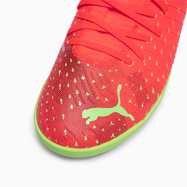 Tacos juveniles FUTURE 4.4 TT, Fiery Coral-Fizzy Light-Puma Black-Salmon, large-MEX