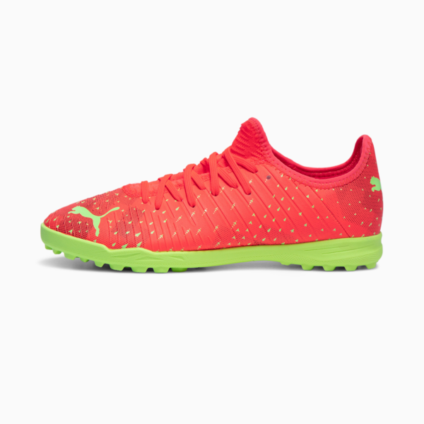 Tacos juveniles FUTURE 4.4 TT, Fiery Coral-Fizzy Light-Puma Black-Salmon, large-MEX
