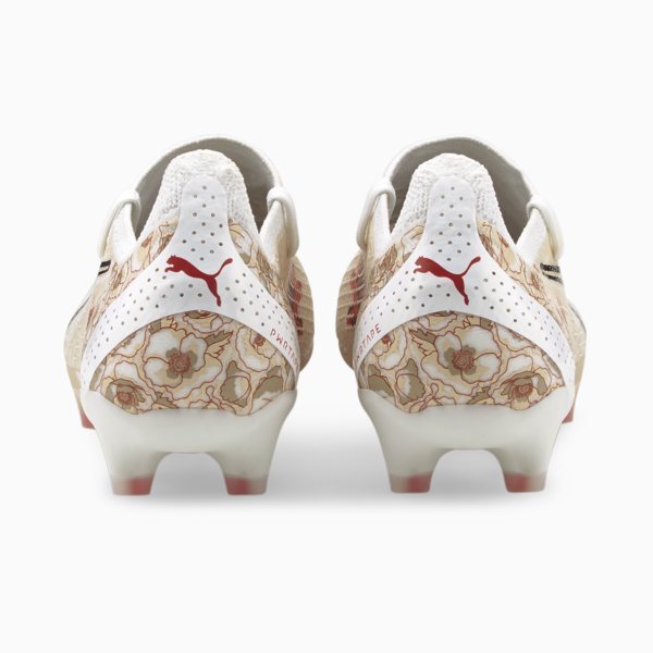 PUMA x LIBERTY Ultra FG/AG Football Boots Women, Puma White-Puma Black-Sun Kiss, large-ZAF