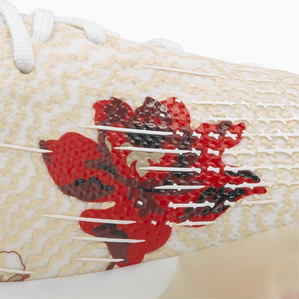 PUMA x LIBERTY Ultra FG/AG Football Boots Women, Puma White-Puma Black-Sun Kiss, large-ZAF