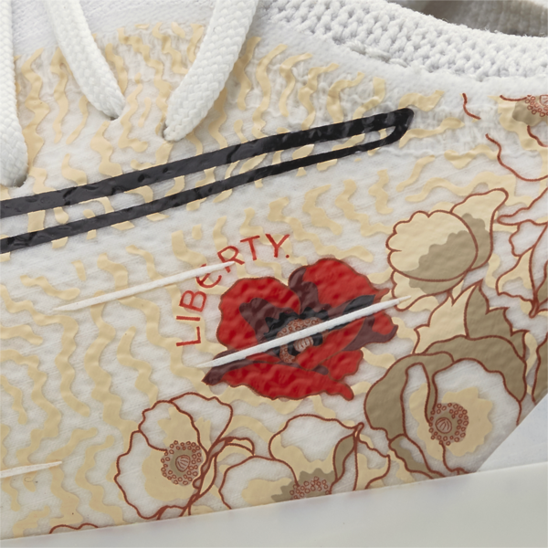 PUMA x LIBERTY Ultra FG/AG Football Boots Women, Puma White-Puma Black-Sun Kiss, large-ZAF