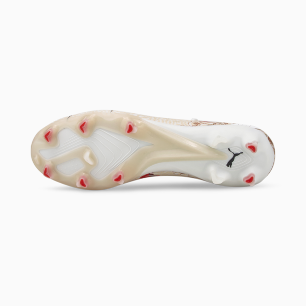 PUMA x LIBERTY Ultra FG/AG Football Boots Women, Puma White-Puma Black-Sun Kiss, large-ZAF