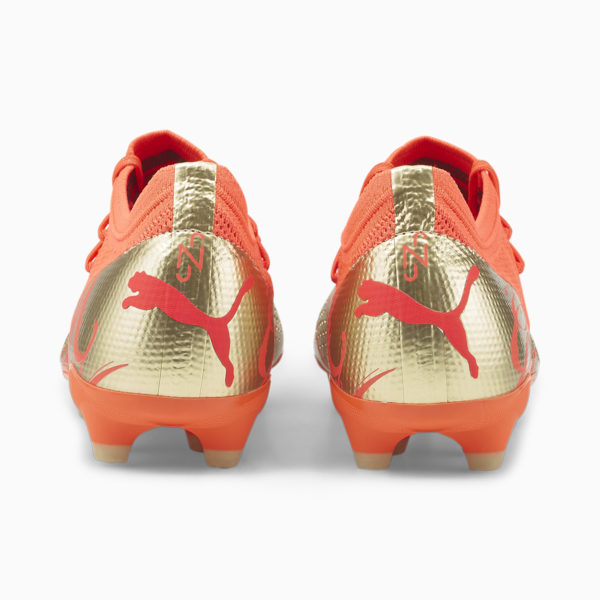 Neymar Jr FUTURE 2.4 FG/AG Football Boots Men, Fiery Coral-Gold, large-ZAF