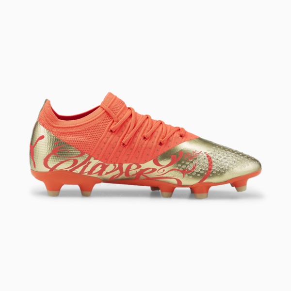 Neymar Jr FUTURE 2.4 FG/AG Football Boots Men, Fiery Coral-Gold, large-ZAF