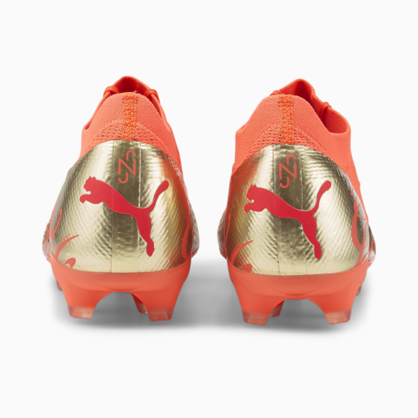 Tacos de fútbol para hombre Neymar Jr FUTURE 3.4 FG/AG, Fiery Coral-Gold, large-MEX