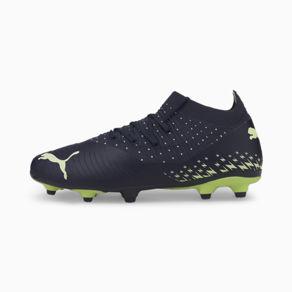 Botines de fútbol FUTURE 3.4 FG/AG juveniles, Parisian Night-Fizzy Light-Pistachio, large-ARG