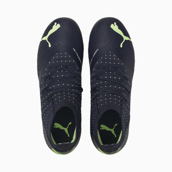 Botines de fútbol FUTURE 3.4 FG/AG juveniles, Parisian Night-Fizzy Light-Pistachio, large-ARG