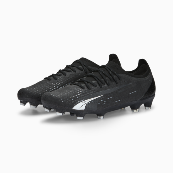 ULTRA ULTIMATE FG/AG Football Boots Unisex, PUMA Black-PUMA White, large-ZAF
