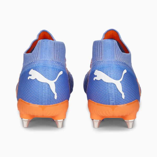 FUTURE ULTIMATE MxSG Football Boots Unisex, Blue Glimmer-PUMA White-Ultra Orange, large-ZAF