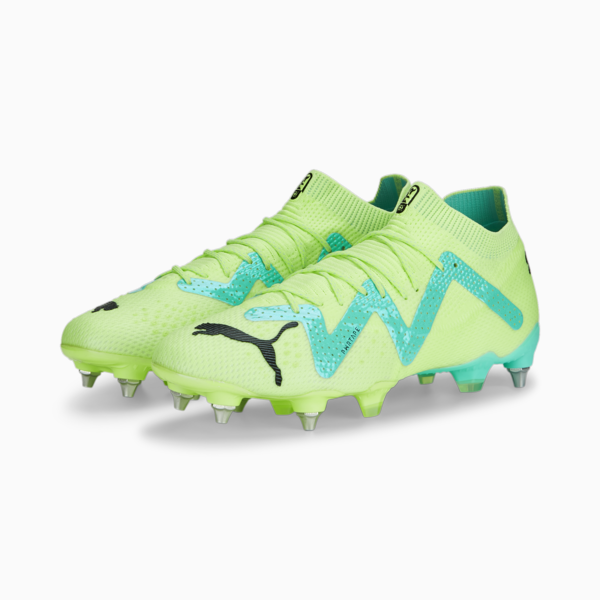 Botines de fútbol FUTURE ULTIMATE MxSG, Fast Yellow-PUMA Black-Electric Peppermint, large-ARG