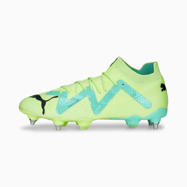Botines de fútbol FUTURE ULTIMATE MxSG, Fast Yellow-PUMA Black-Electric Peppermint, large-ARG