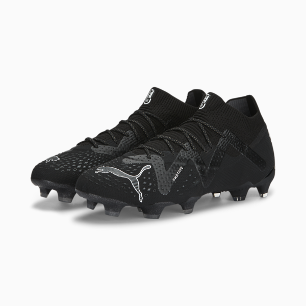 FUTURE ULTIMATE FG/AG Football Boots Unisex, PUMA Black-PUMA White, large-ZAF