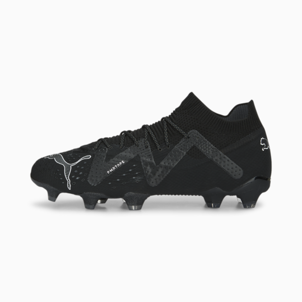 FUTURE ULTIMATE FG/AG Football Boots Unisex, PUMA Black-PUMA White, large-ZAF