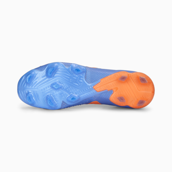 FUTURE ULTIMATE FG/AG Football Boots Women, Blue Glimmer-PUMA White-Ultra Orange, large-ZAF